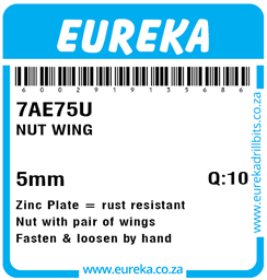 7AE75 - Wing Nut -7AE75_Label_T